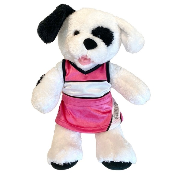 2015 Build-A-Bear Cookies & Cream Pup (Black & White) - Picture 1 of 13